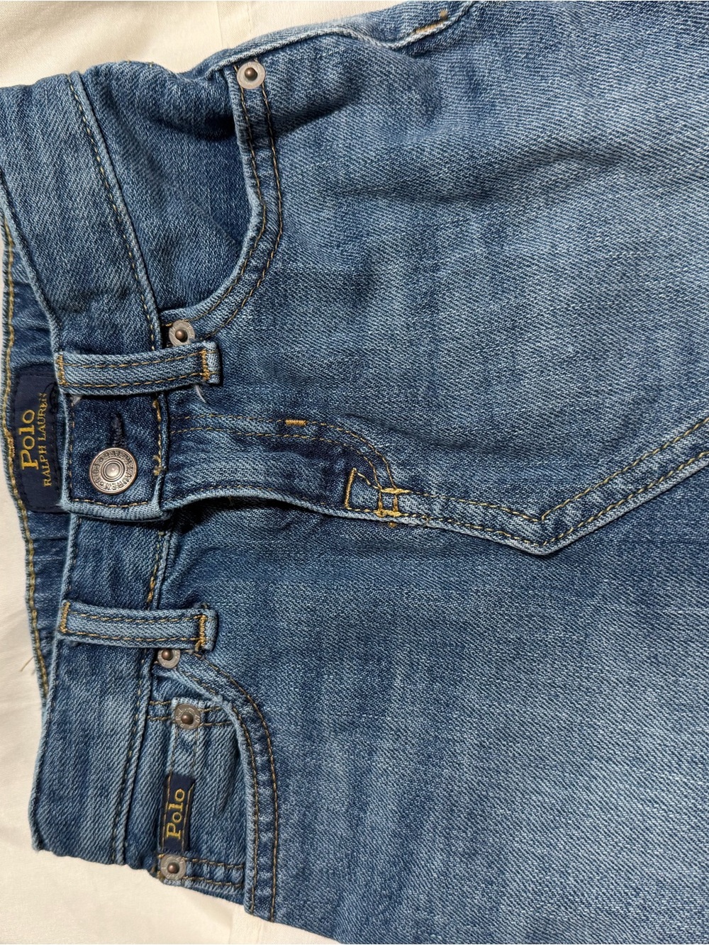 Polo by Ralph Lauren Girls Blue Denim Skirt